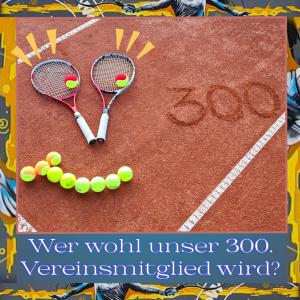 Wer wird unser 300. Vereinsmitglied?