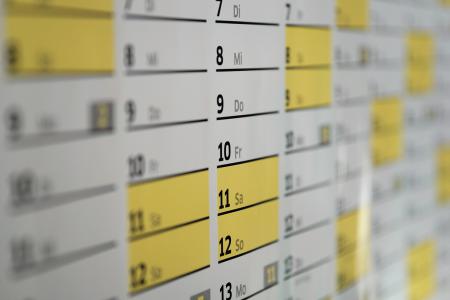 ERINNERUNG: Anmeldung für Veranstaltungen
